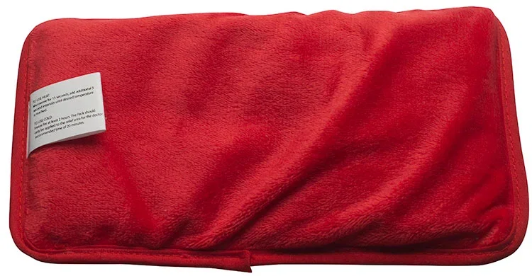 Plush Gel Beads Hot/Cold Pack Rectangle — view 4