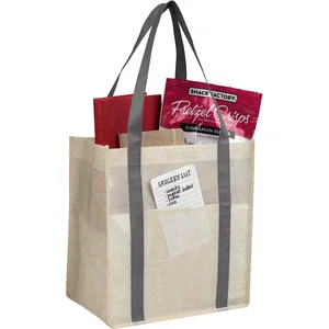 Pluto Recycled Non-Woven Small Grocery Tote