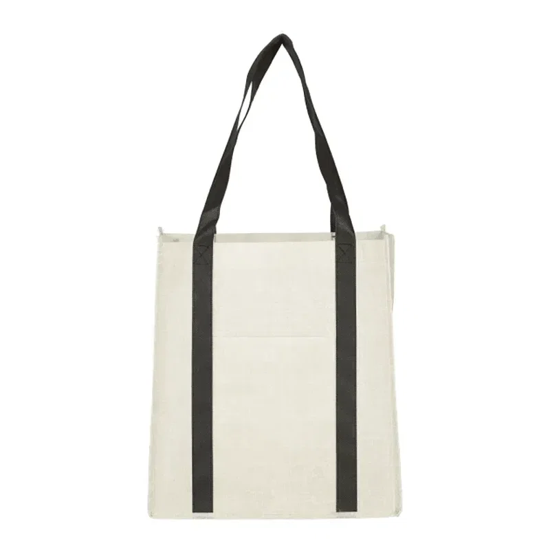 Pluto Recycled Non-Woven Small Grocery Tote — view 4
