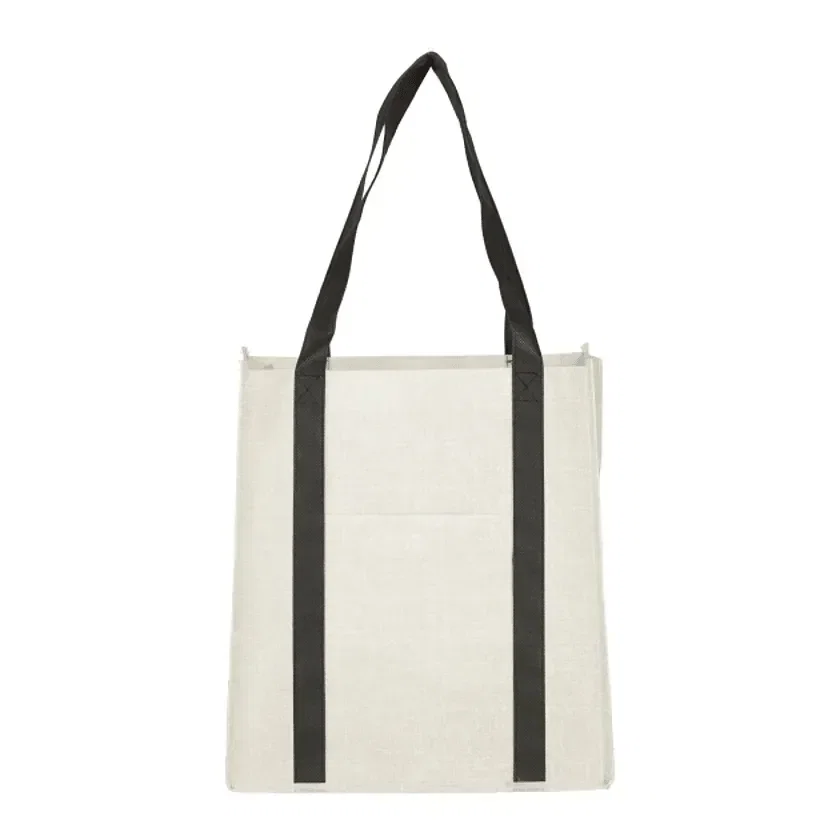 Pluto Recycled Non-Woven Small Grocery Tote — view 5