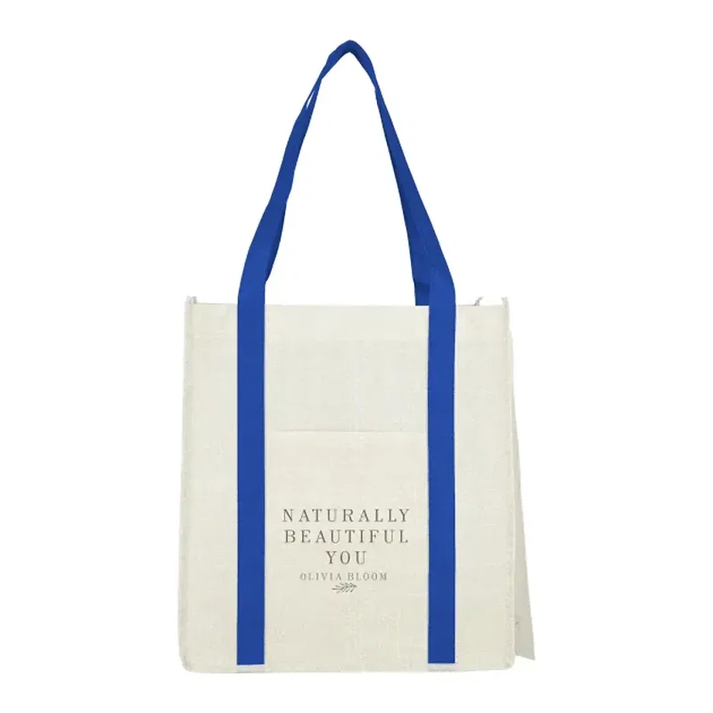 Pluto Recycled Non-Woven Small Grocery Tote — view 8
