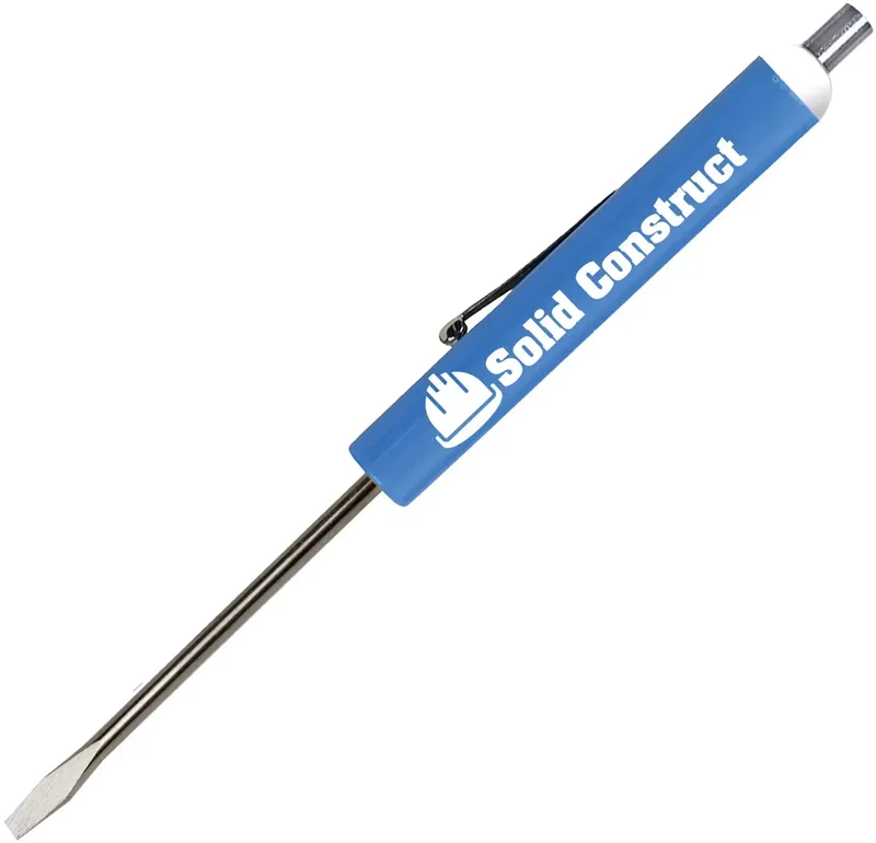 Custom Pocket Screwdriver - 1/8" Flat Tip Blade/Magnet Top — view 15