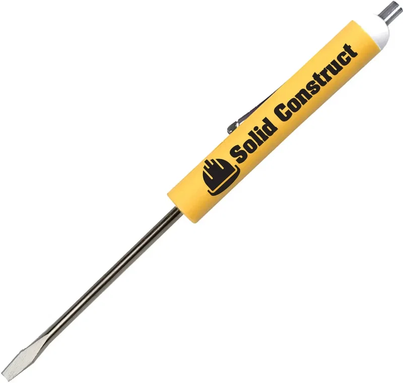 Custom Pocket Screwdriver - 1/8" Flat Tip Blade/Magnet Top — view 18