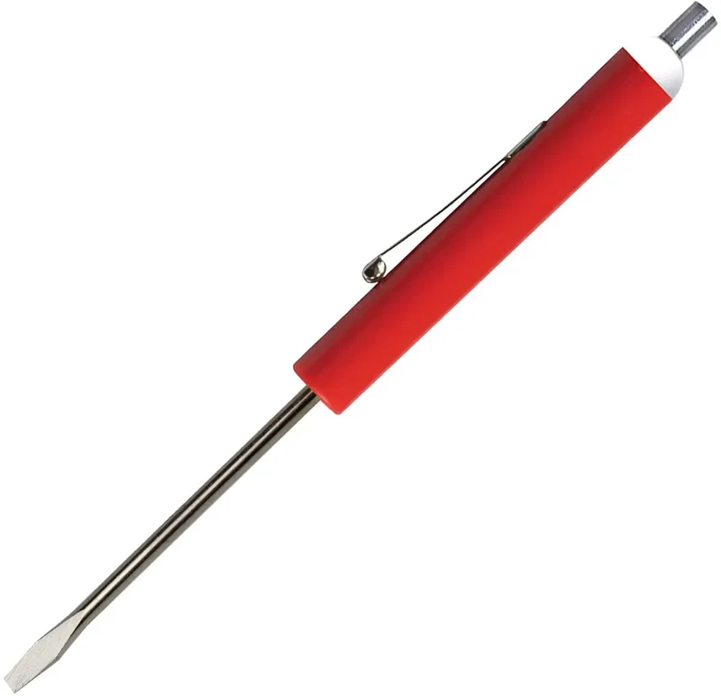 Custom Pocket Screwdriver - 1/8" Flat Tip Blade/Magnet Top — view 23