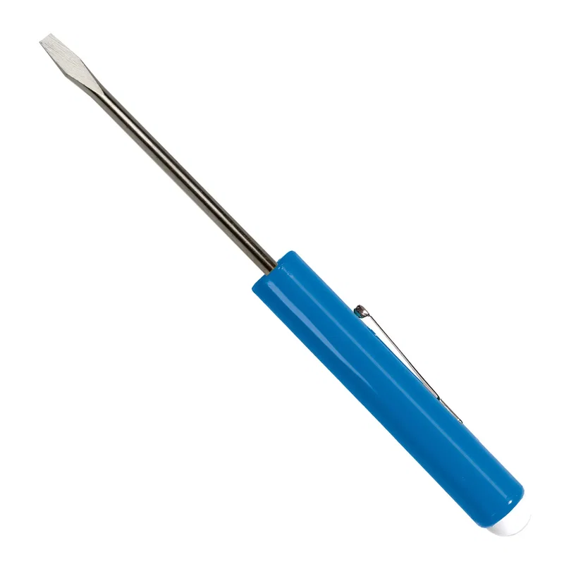 Custom Pocket Screwdriver - 1/8" Flat Tip Blade — view 16