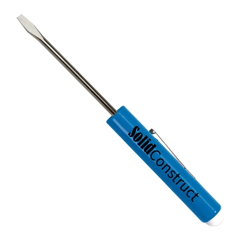 Custom Pocket Screwdriver - 1/8" Flat Tip Blade — view 18