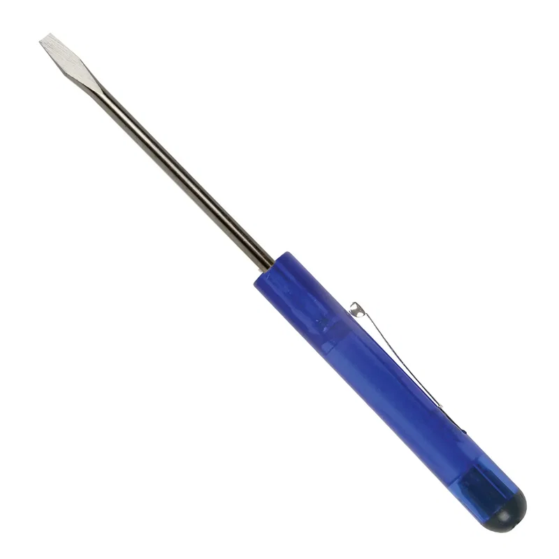 Custom Pocket Screwdriver - 1/8" Flat Tip Blade — view 8