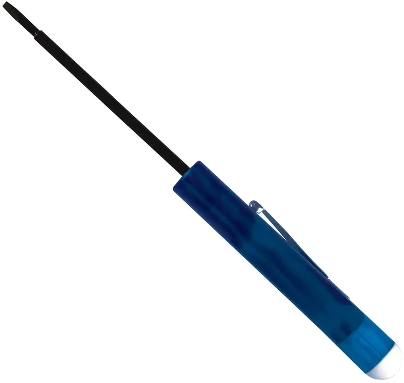 Custom Pocket Screwdriver - 2.5mm Tech Blade/Button Top — view 23