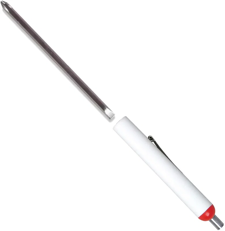 Custom Pocket Screwdriver Set with Reversible 1/8" Flat Tip #0 Phillips Blade and Magnet Top — view 14