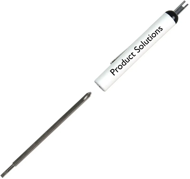 Personalized Pocket Screwdriver - Reversible 2.5mm Tech #0 Phillips Blade/Valve Stem Top — view 14