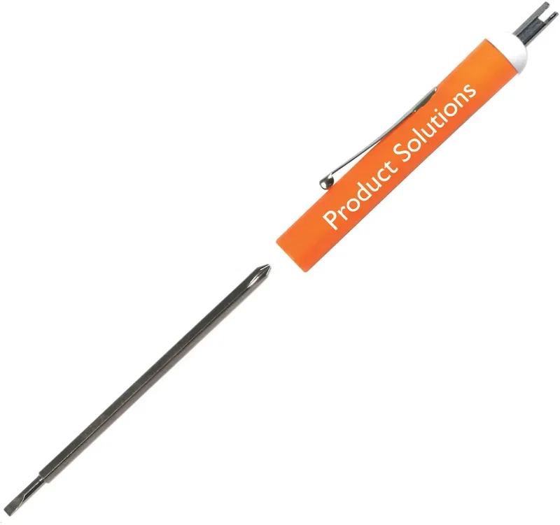 Personalized Pocket Screwdriver - Reversible 2.5mm Tech #0 Phillips Blade/Valve Stem Top — view 16
