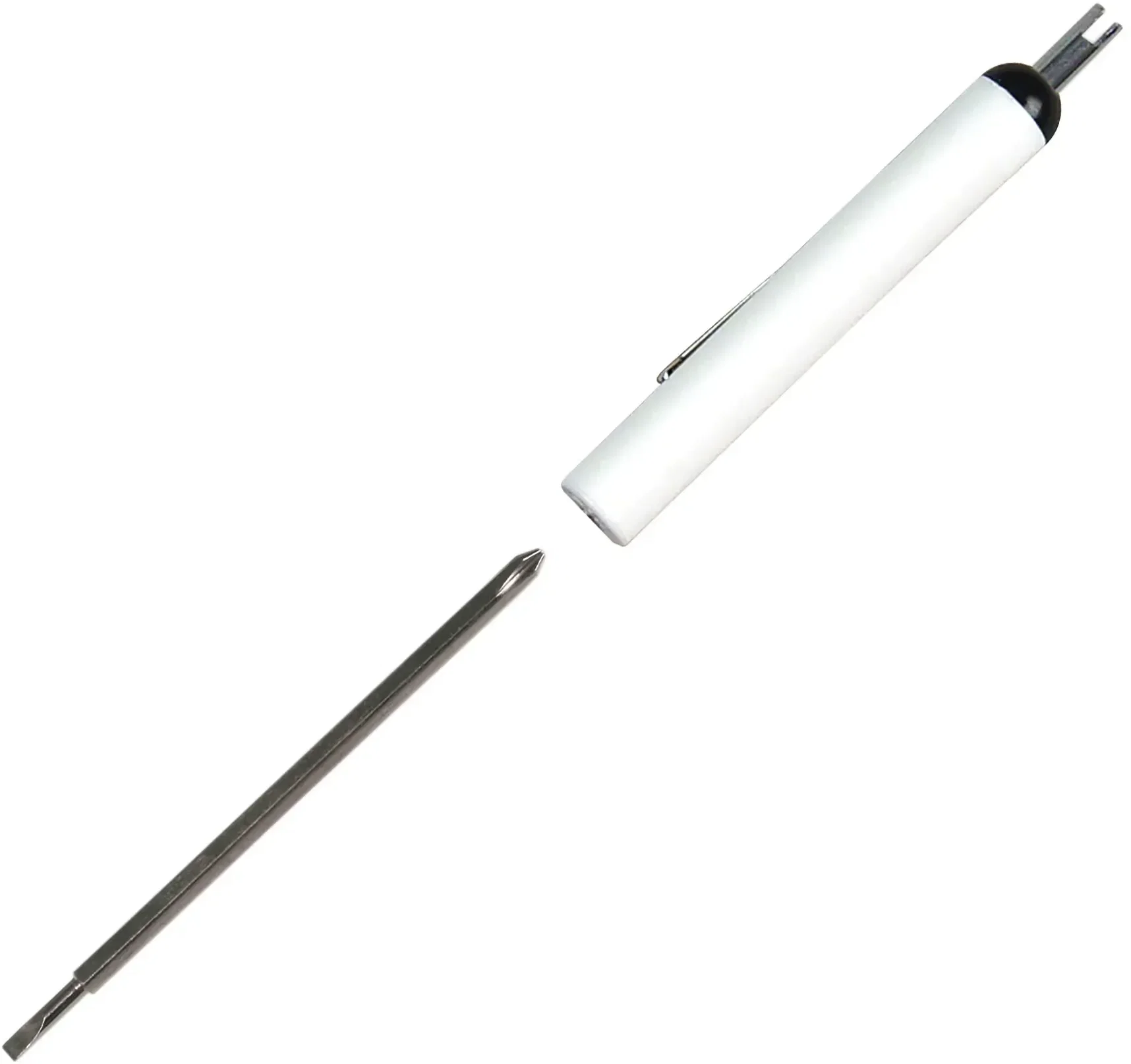 Personalized Pocket Screwdriver - Reversible 2.5mm Tech #0 Phillips Blade/Valve Stem Top — view 2
