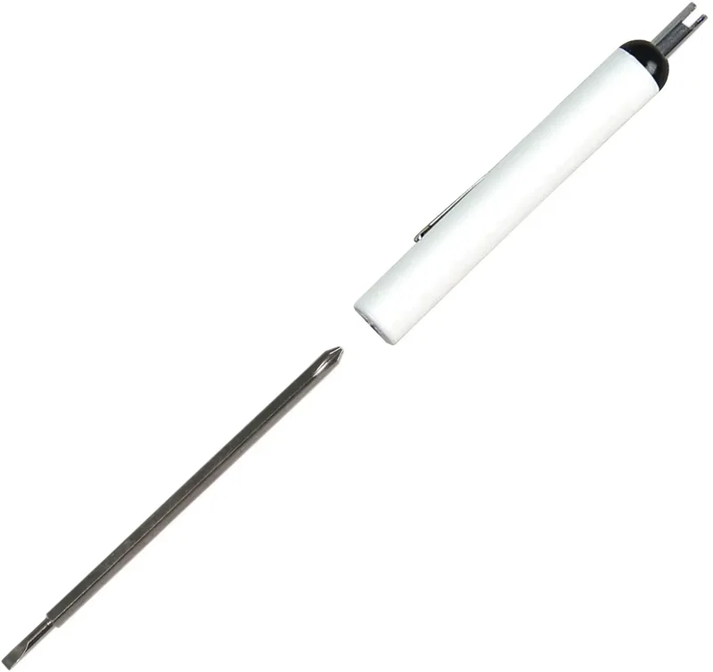 Personalized Pocket Screwdriver - Reversible 2.5mm Tech #0 Phillips Blade/Valve Stem Top — view 2