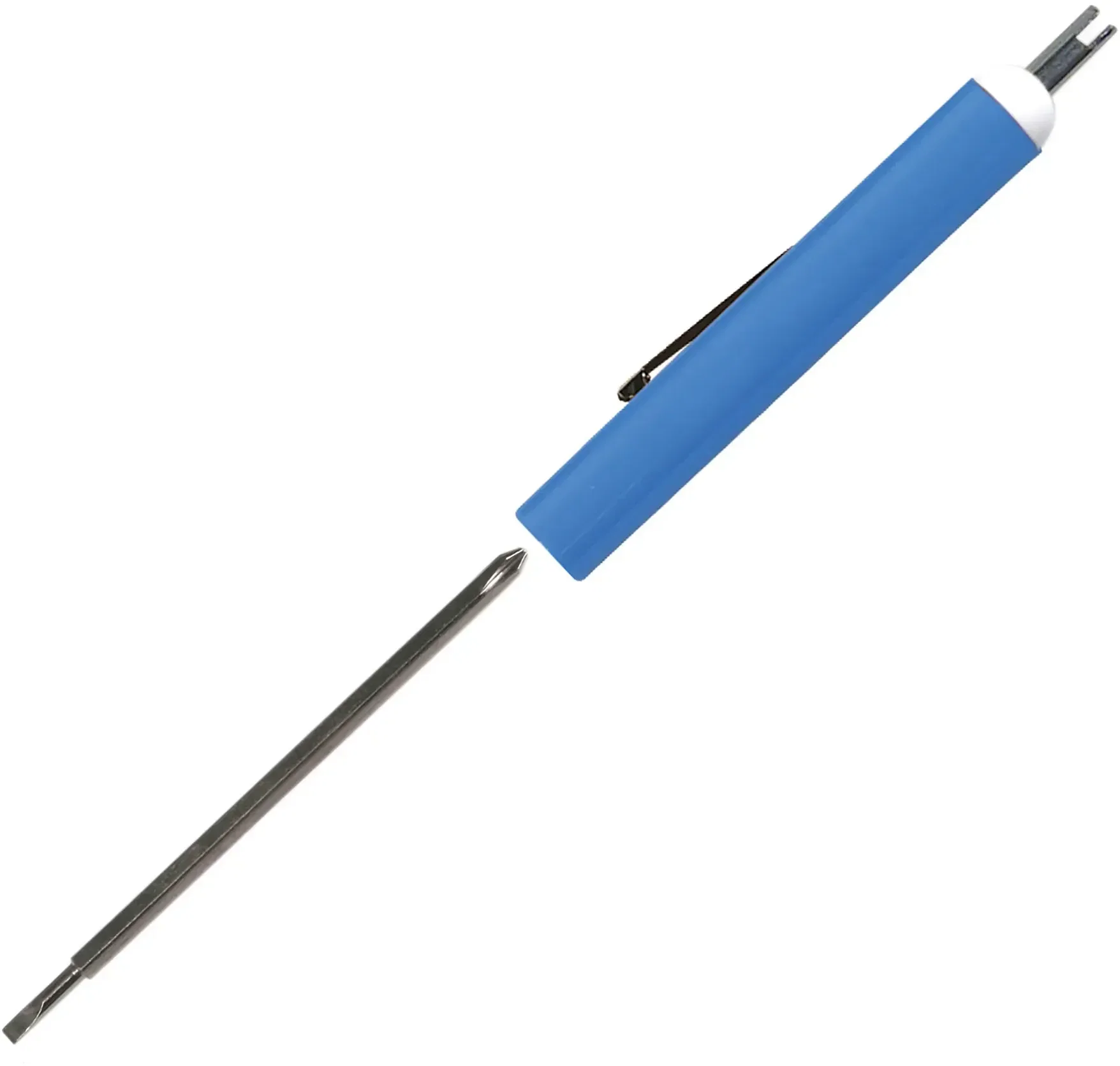 Personalized Pocket Screwdriver - Reversible 2.5mm Tech #0 Phillips Blade/Valve Stem Top — view 3