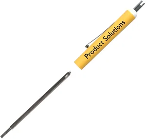 Personalized Pocket Screwdriver - Reversible 2.5mm Tech #0 Phillips Blade/Valve Stem Top