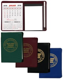 Personalized Pocket Secretary with Calendar Pad and White Pen