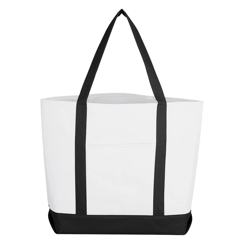 Logo Pocket Shopper Tote Bag — view 5