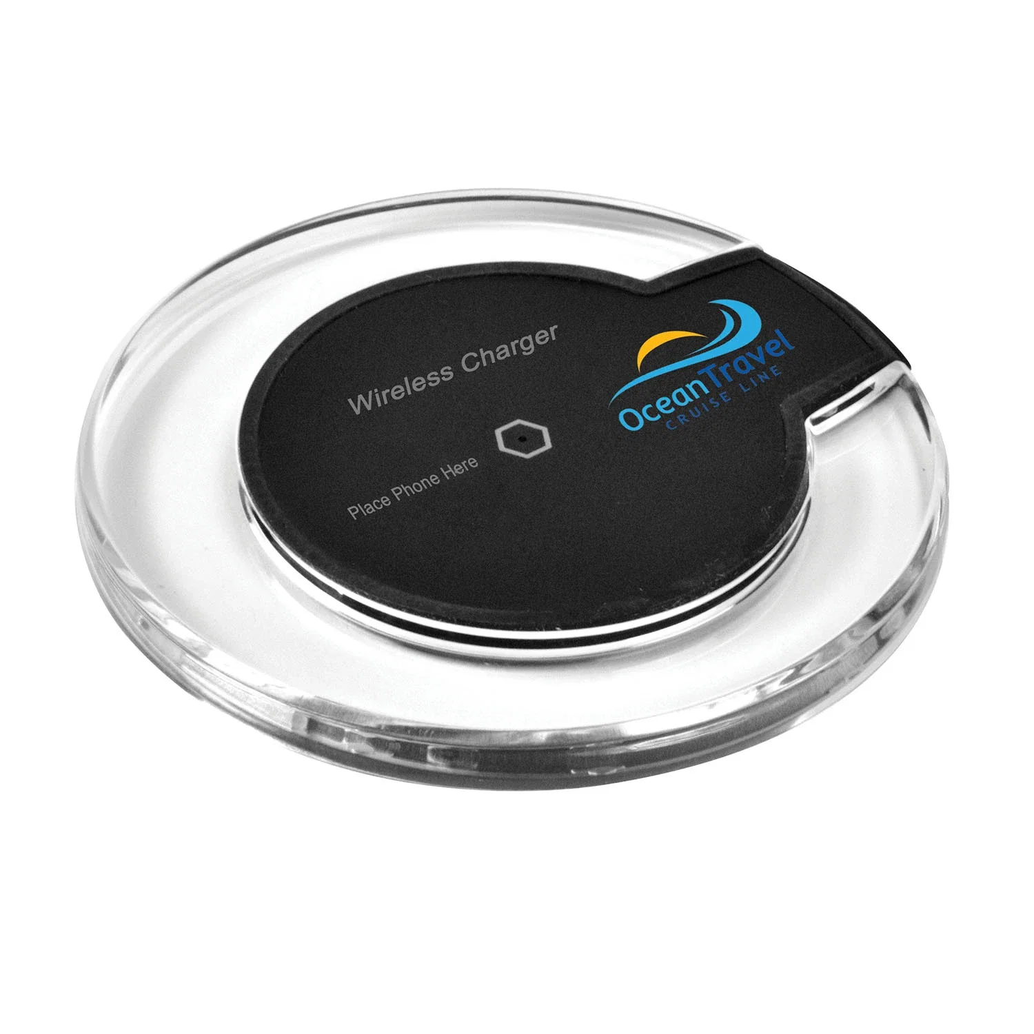 Customized Pod Wireless Charger — Black — view 3
