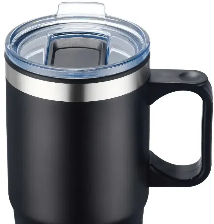 Personalized Polar Travel Mug - 24 oz. with Handle — view 6