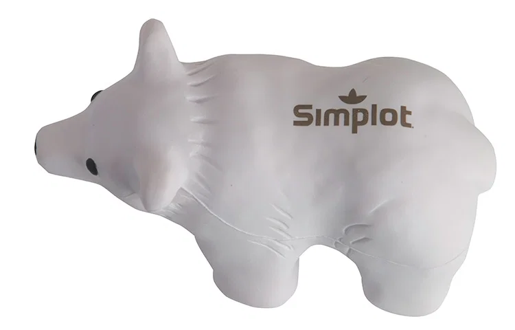 Personalized Polar Bear Stress Reliever — view 6