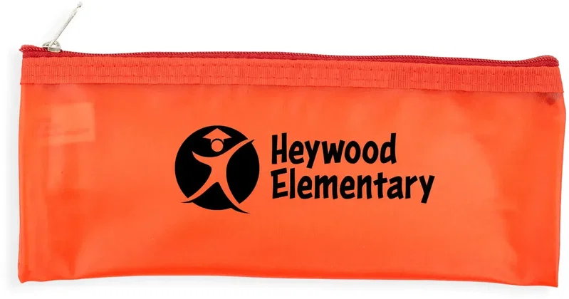 Personalized Frosty Pencil Pouch — view 7