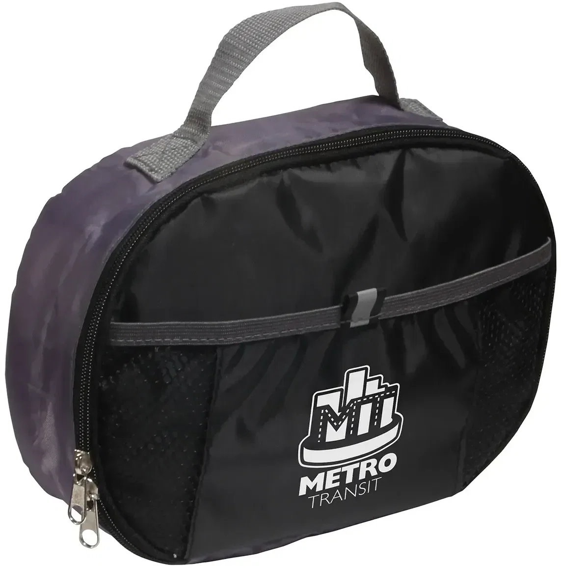 Promotional Polar lunch cooler side profile with carry handle