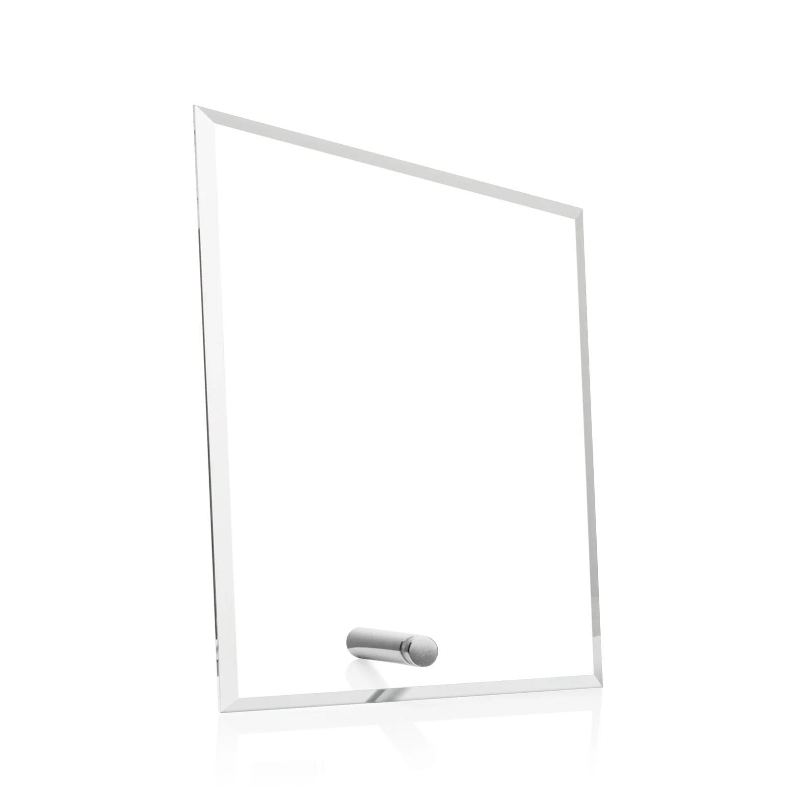 Personalized Beveled Acrylic Slant-Top Rectangle Award with Easel Pin for graduation ceremonies