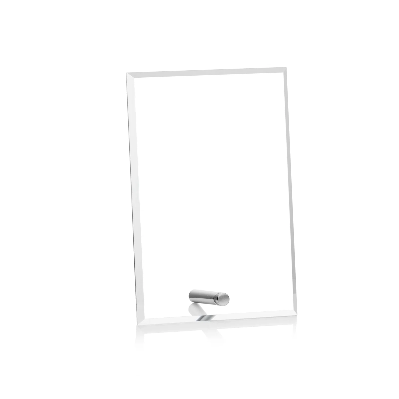 Personalized Beveled Acrylic Vertical Rectangle Award with Easel Pin for graduation ceremonies