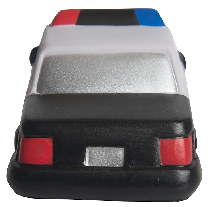 Imprinted Police Car Stress Reliever — view 4