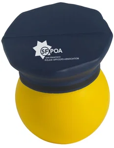 Police Officer Emoji Hat Stress Reliever