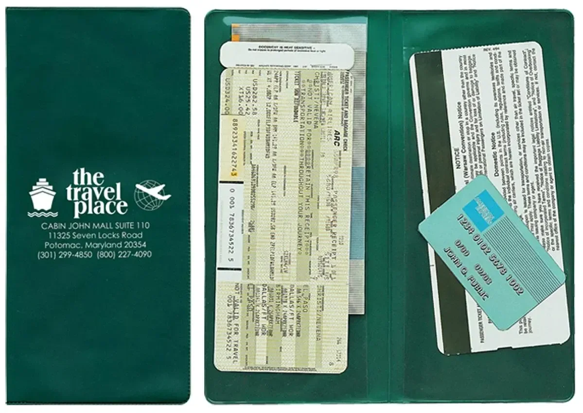 Policy & Document Holder with 2 Clear Full Pockets — view 2