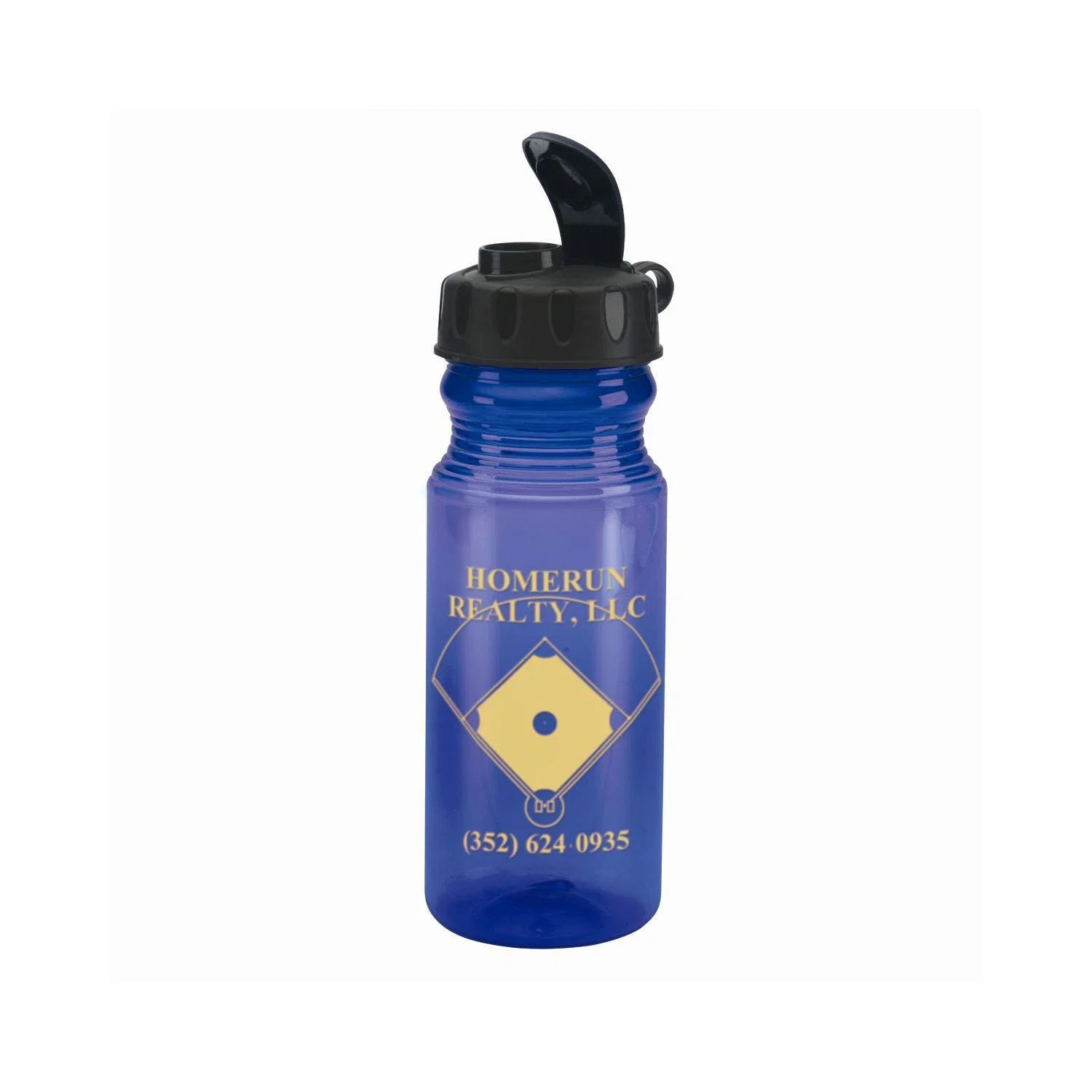 Poly Fresh 21 Oz Bottle — Blue — view 3