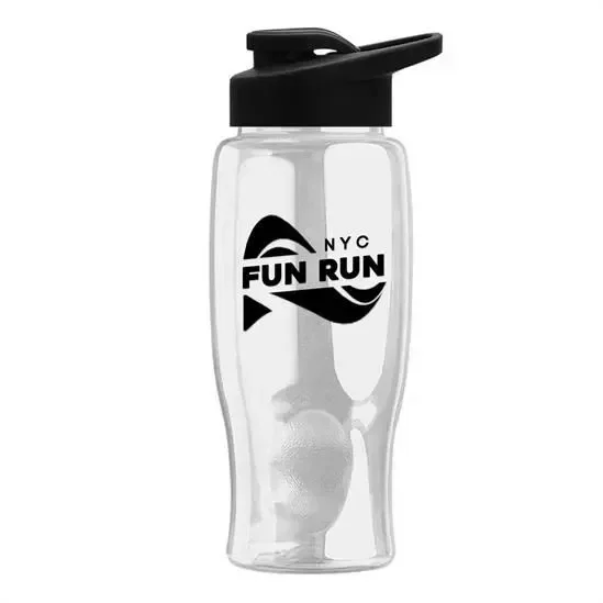 Poly+ Bottle with Drink-Thru Lid - 27 oz. — view 2