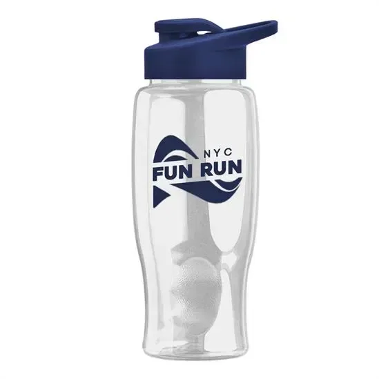Poly+ Bottle with Drink-Thru Lid - 27 oz. — view 4