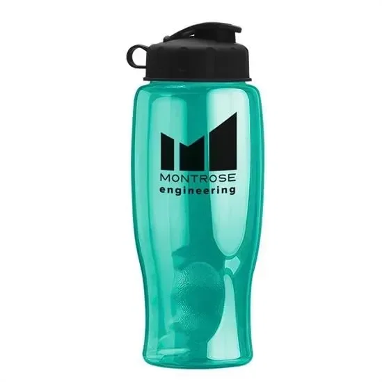 Poly+ Bottle with Flip Lid (27 oz.) — view 2