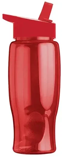 Poly+ Bottle with Flip-Straw Lid (27 oz.) — view 4