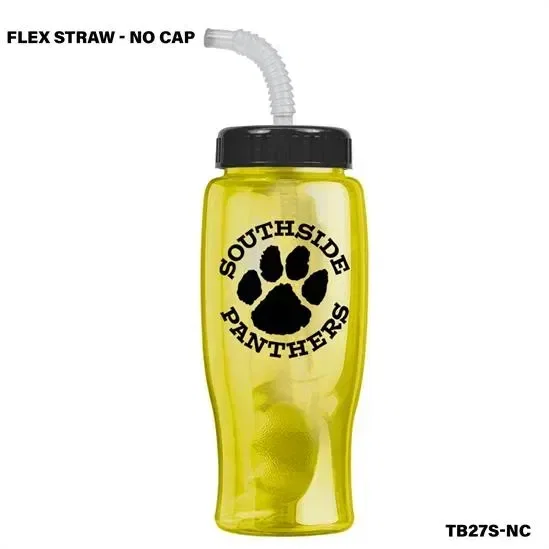 Poly+ Bottle with Straw Lid - 27 oz.
