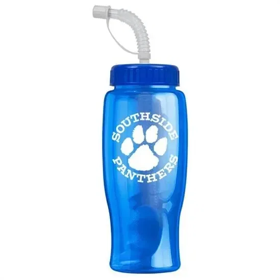 Poly+ Bottle with Straw Lid - 27 oz. — view 10