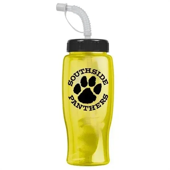 Poly+ Bottle with Straw Lid - 27 oz. — view 16