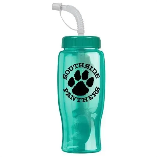 Poly+ Bottle with Straw Lid - 27 oz. — view 18