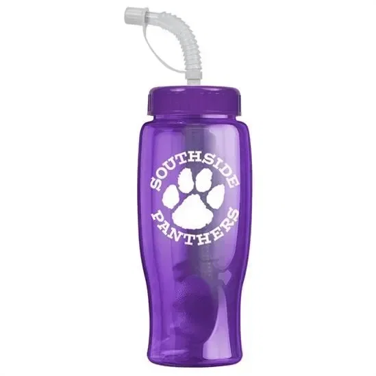 Poly+ Bottle with Straw Lid - 27 oz. — view 19