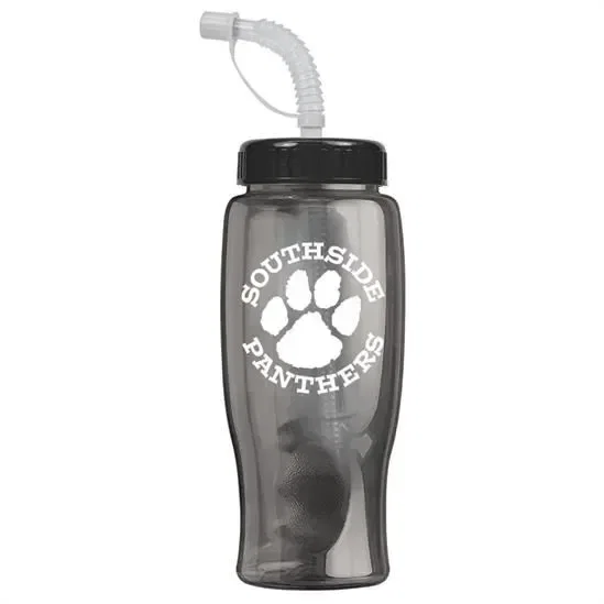 Poly+ Bottle with Straw Lid - 27 oz. — view 4