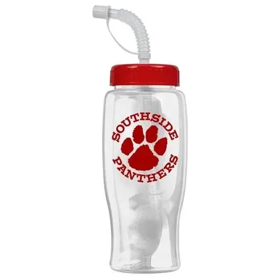 Poly+ Bottle with Straw Lid - 27 oz. — view 6