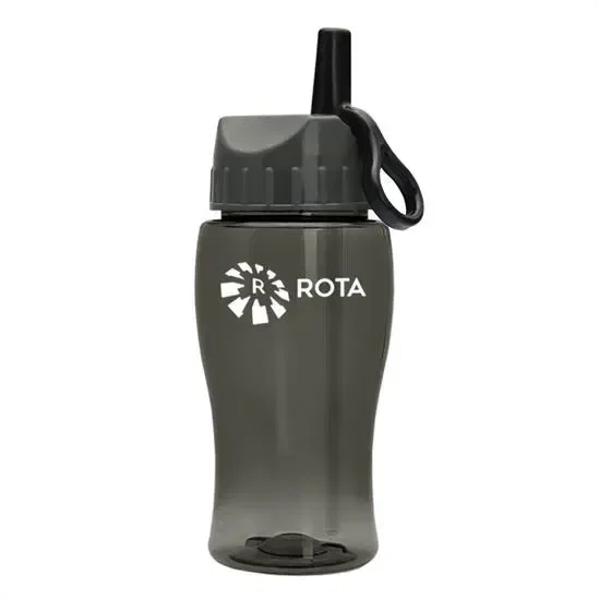 Poly+ Jr. Bottle with Ring-Straw Lid (18 oz.) — view 9