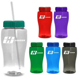  Poly+ Jr. Bottle with Straw Lid (18 oz.)