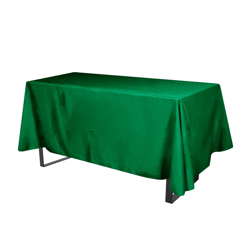 Flat 3-sided Table Cover - fits 8 foot standard table: Polyester — view 11