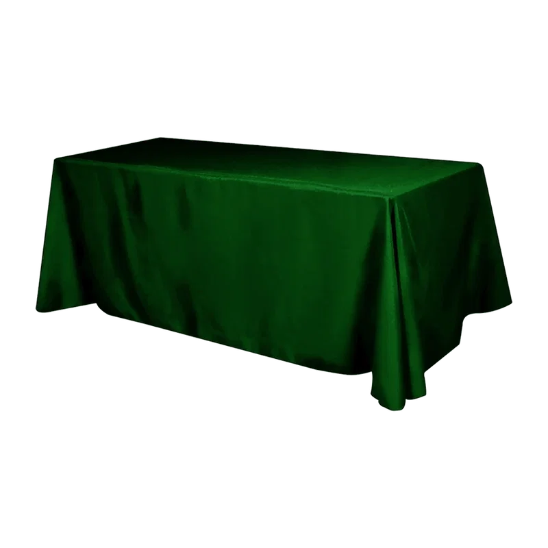 Flat 4-sided Table Cover - fits 8 foot standard table: Polyester — view 8