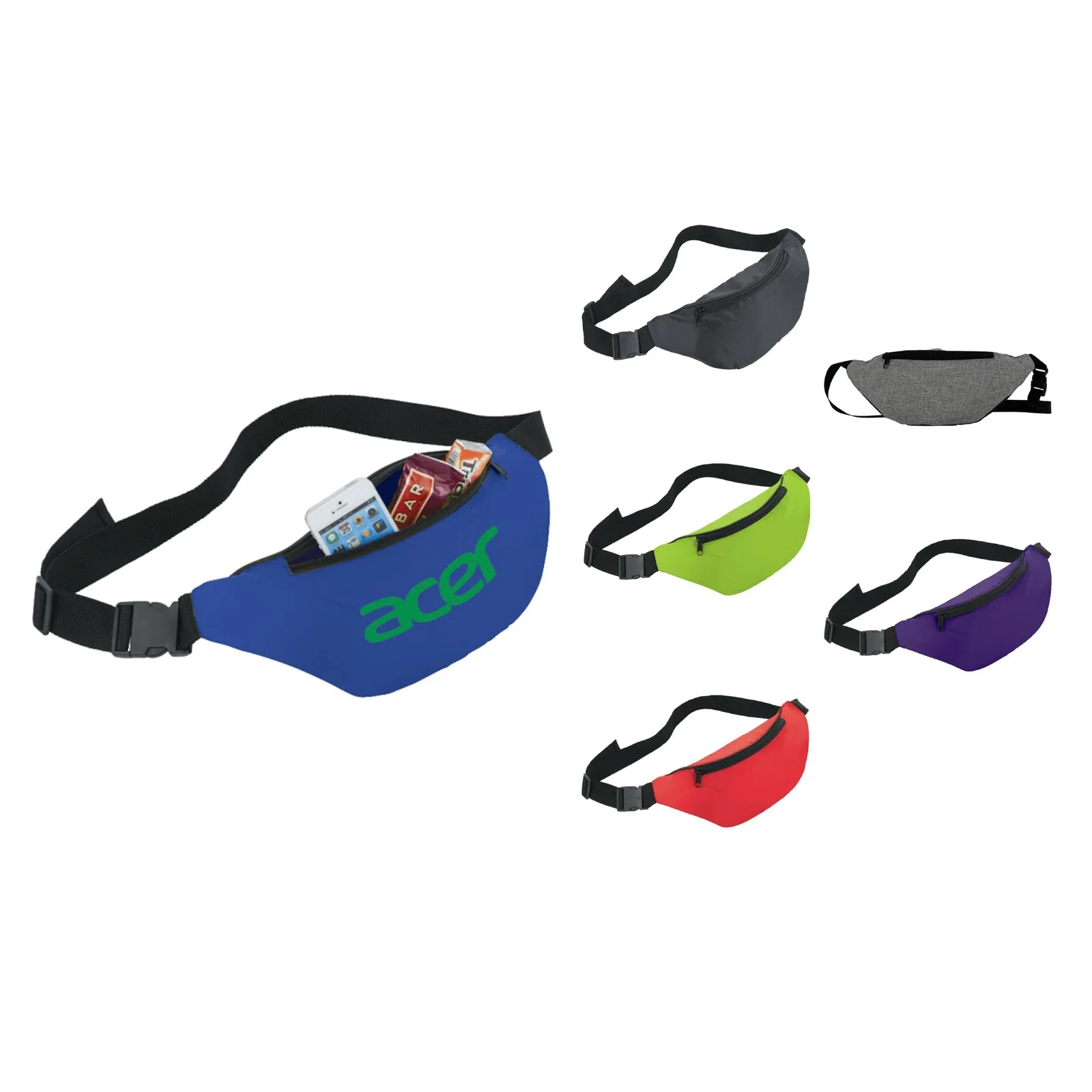 Custom Polyester Hipster Fanny Pack — view 70