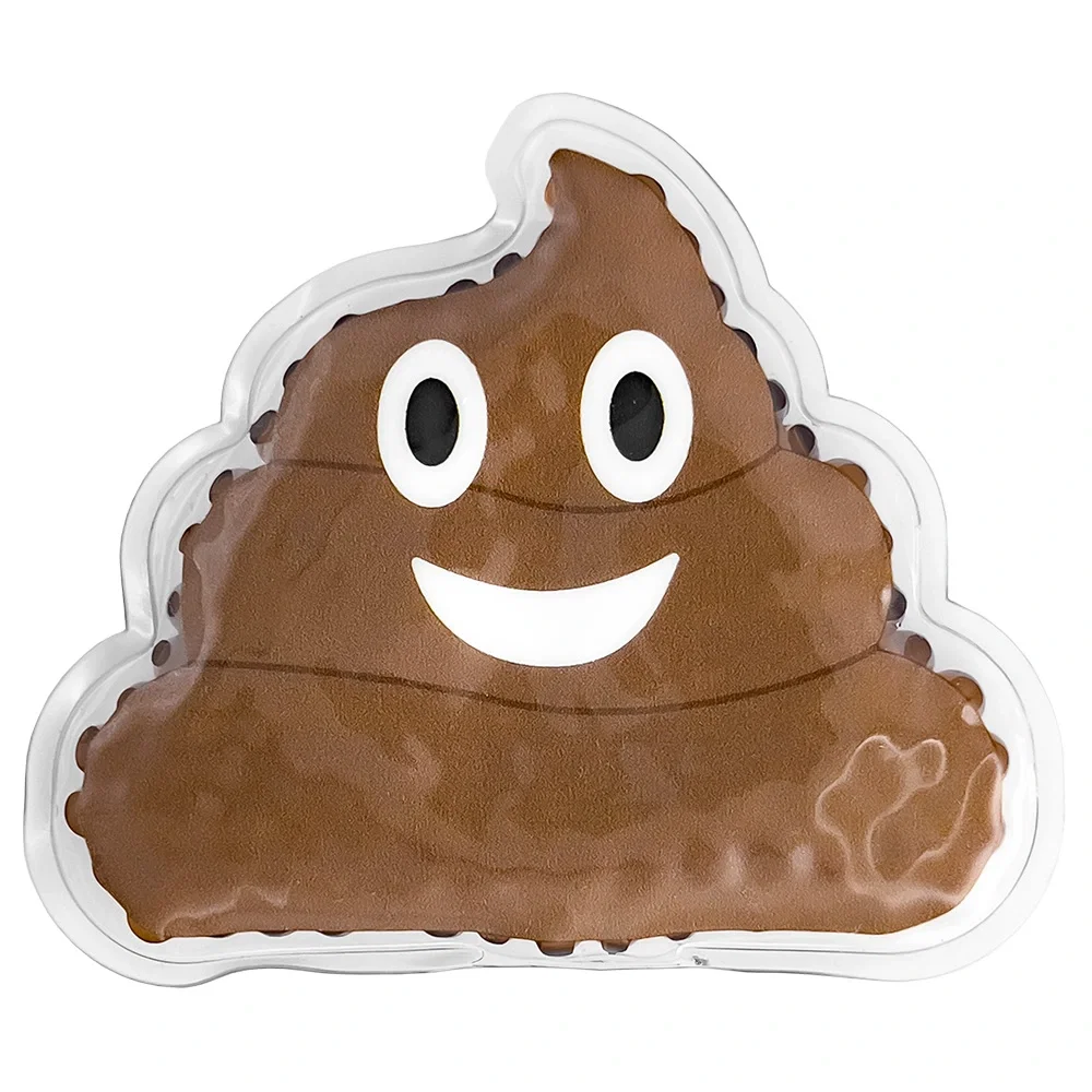 Poo Emoji Gel Beads Hot/Cold Pack — view 4