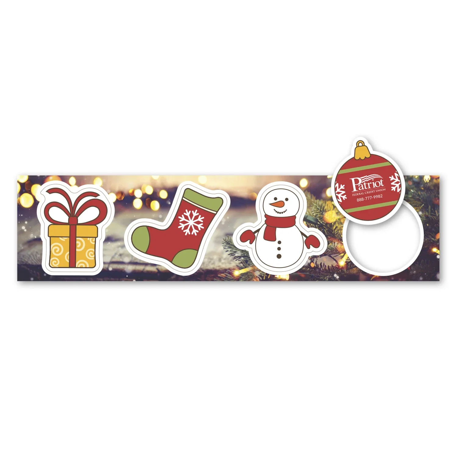 Customized Pop Magnets Holiday1 — view 2